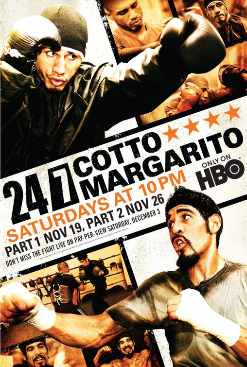 1000 piece jigsaw puzzle for tv poster: 24/7: Cotto vs. Margarito