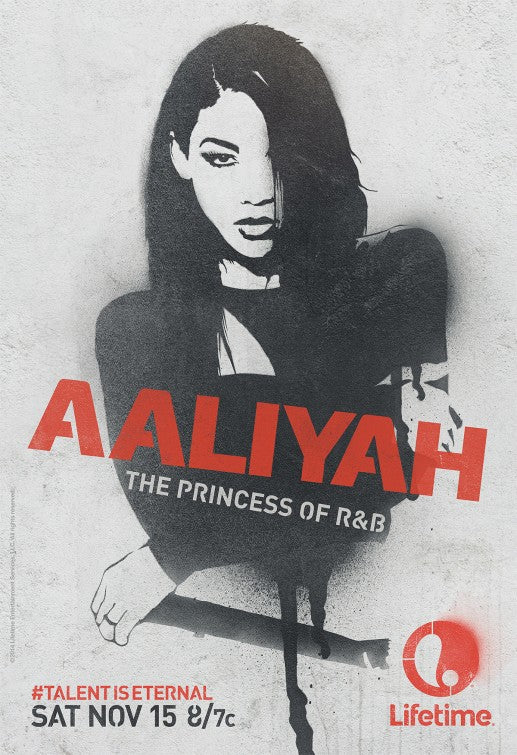 1000 piece jigsaw puzzle for tv poster: Aaliyah: The Princess of R&B