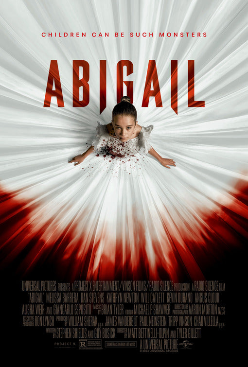 1000 piece jigsaw puzzle for the movie poster: Abigail (2024) ver2