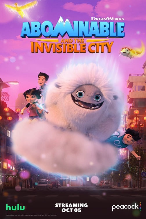 1000 piece jigsaw puzzle for tv poster: Abominable and the Invisible City