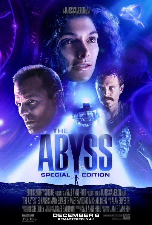 1000 piece jigsaw puzzle for the movie poster: The Abyss (1989) ver7