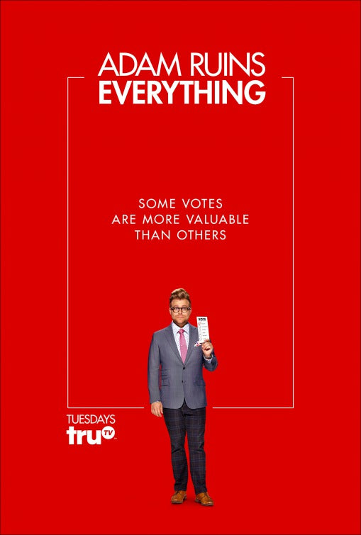 1000 piece jigsaw puzzle for tv poster: Adam Ruins Everything, ver12