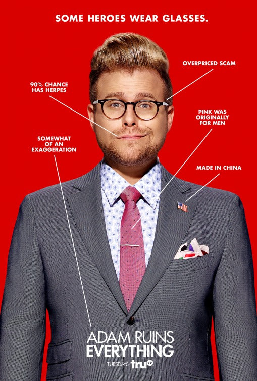 1000 piece jigsaw puzzle for tv poster: Adam Ruins Everything, ver15