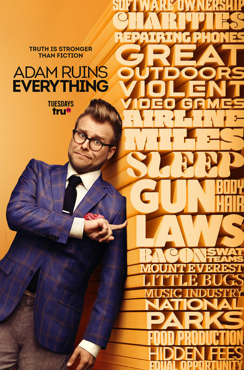 1000 piece jigsaw puzzle for tv poster: Adam Ruins Everything, ver18