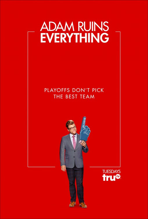 1000 piece jigsaw puzzle for tv poster: Adam Ruins Everything, ver7