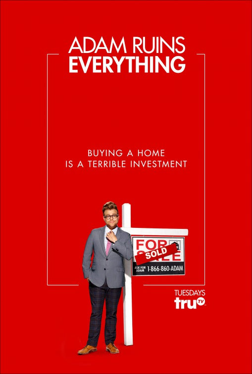 1000 piece jigsaw puzzle for tv poster: Adam Ruins Everything, ver8