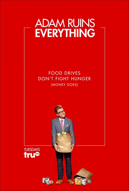 1000 piece jigsaw puzzle for tv poster: Adam Ruins Everything, ver9