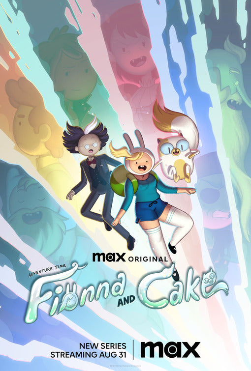 1000 piece jigsaw puzzle for tv poster: Adventure Time: Fionna & Cake