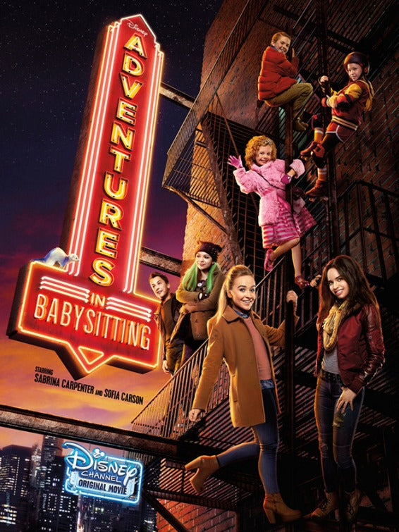 1000 piece jigsaw puzzle for tv poster: Adventures in Babysitting