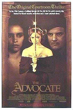 the movie poster: The Advocate (1994)