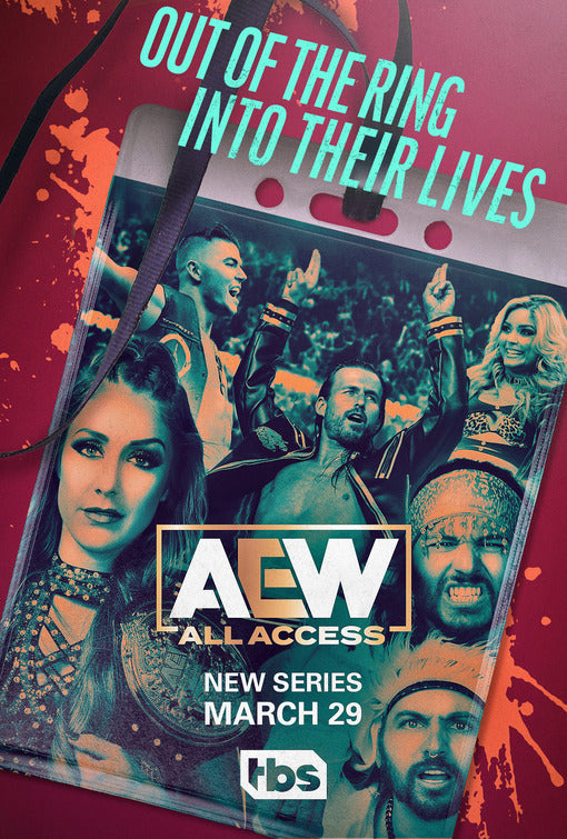 1000 piece jigsaw puzzle for tv poster: AEW: All Access