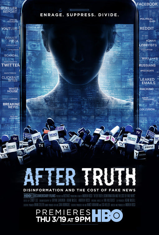 1000 piece jigsaw puzzle for tv poster: After Truth: Disinformation and the Cost of Fake News