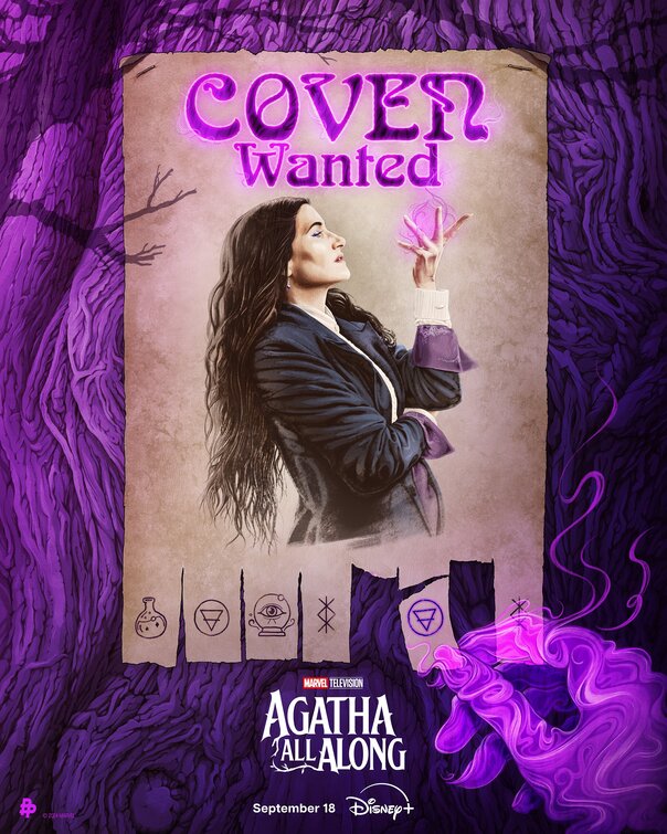 1000 piece jigsaw puzzle for tv poster: Agatha All Along, ver10