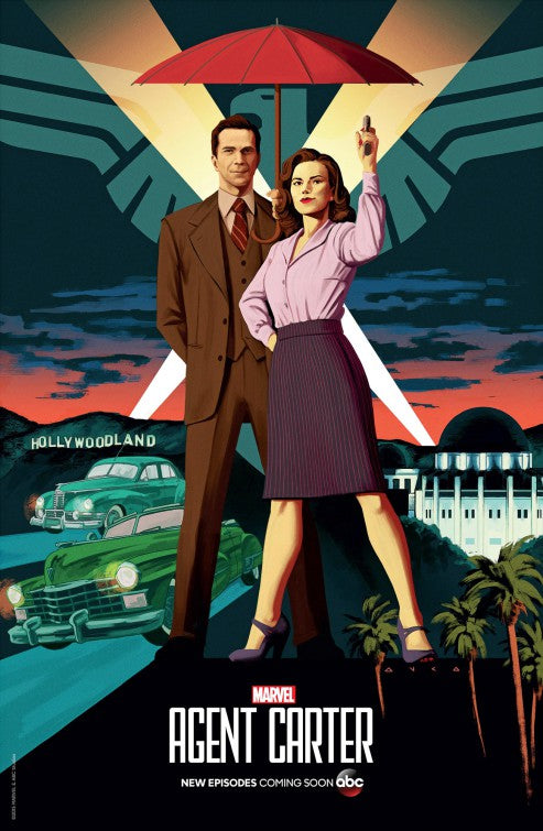 1000 piece jigsaw puzzle for tv poster: Agent Carter, ver4