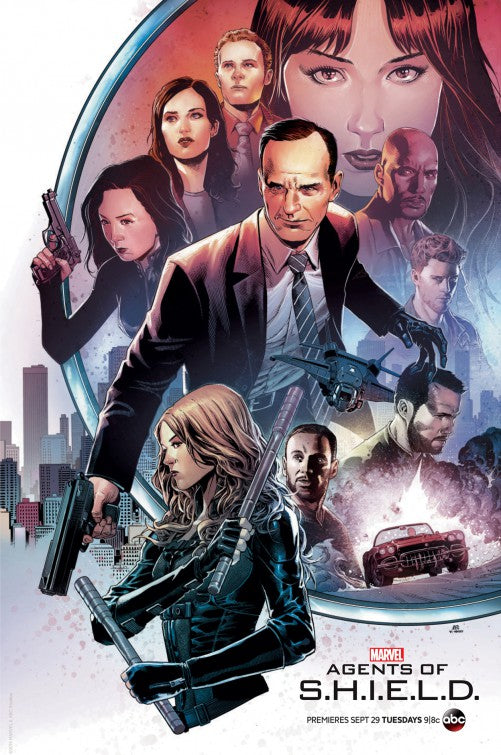 1000 piece jigsaw puzzle for tv poster: Agents of S.H.I.E.L.D., ver13