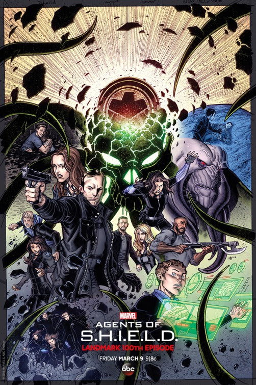 1000 piece jigsaw puzzle for tv poster: Agents of S.H.I.E.L.D., ver21