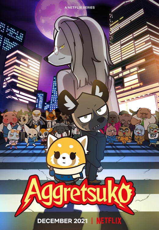 1000 piece jigsaw puzzle for tv poster: Aggretsuko, ver4