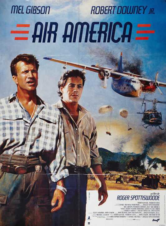 the movie poster: Air America (1990) ver2