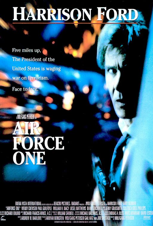 the movie poster: Air Force One (1997) ver3