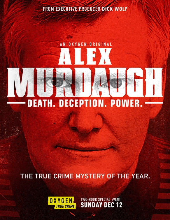 1000 piece jigsaw puzzle for tv poster: Alex Murdaugh: Death. Deception. Power