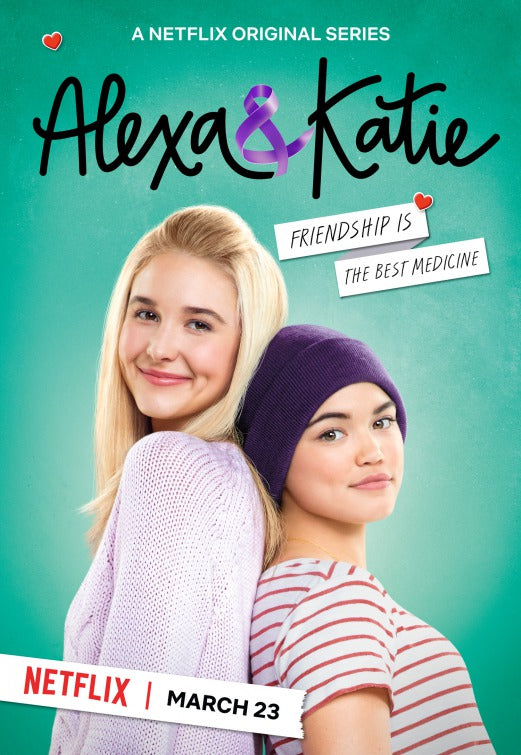 1000 piece jigsaw puzzle for tv poster: Alexa & Katie