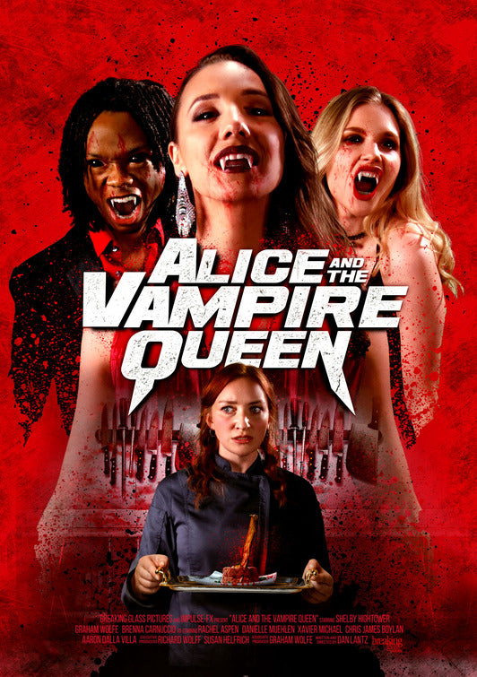 1000 piece jigsaw puzzle for the movie poster: Alice and the Vampire Queen (2023)