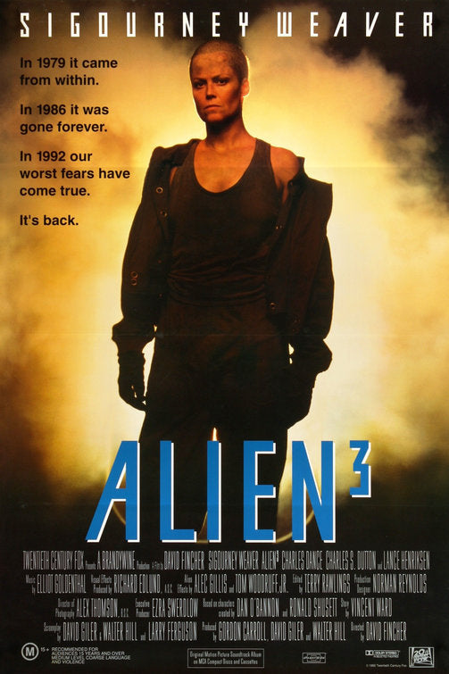 the movie poster: Alien 3 (1992) ver3