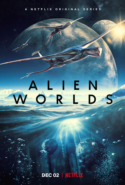 1000 piece jigsaw puzzle for tv poster: Alien Worlds