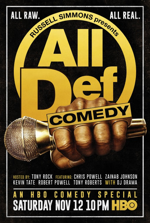 1000 piece jigsaw puzzle for tv poster: All Def Comedy