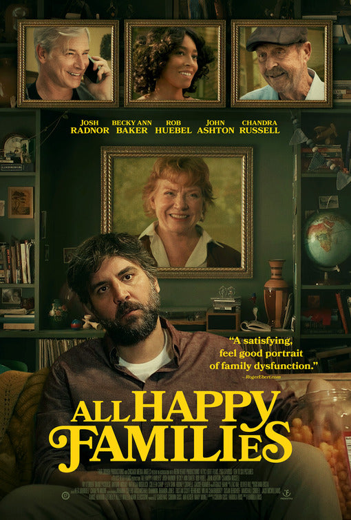 1000 piece jigsaw puzzle for the movie poster: All Happy Families (2024)