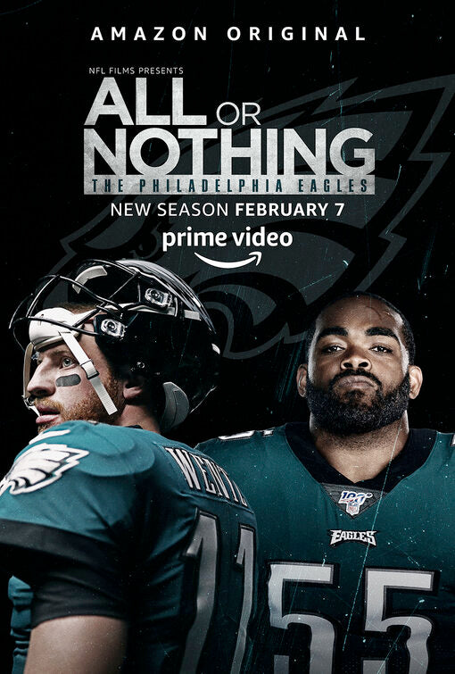 1000 piece jigsaw puzzle for tv poster: All or Nothing: Philadelphia Eagles