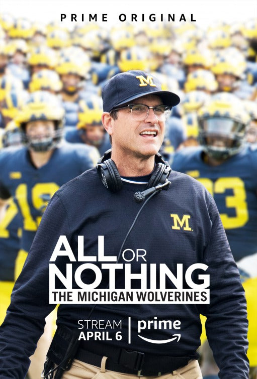 1000 piece jigsaw puzzle for tv poster: All or Nothing: The Michigan Wolverines