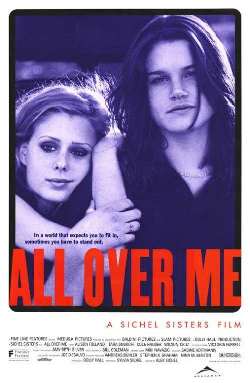 the movie poster: All Over Me (1997)