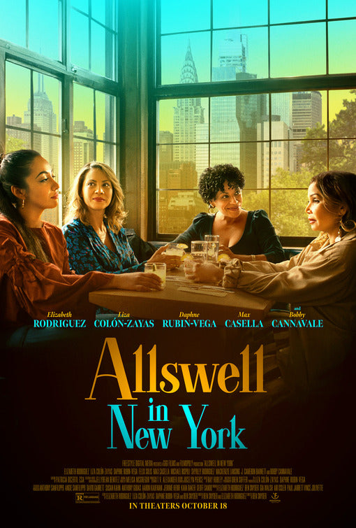 1000 piece jigsaw puzzle for the movie poster: Allswell in New York (2024)