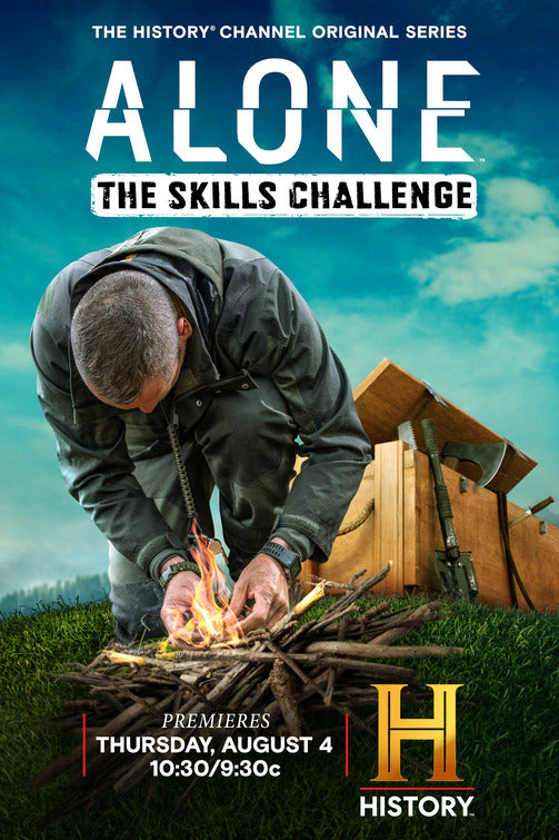 1000 piece jigsaw puzzle for tv poster: Alone: The Skills Challenge