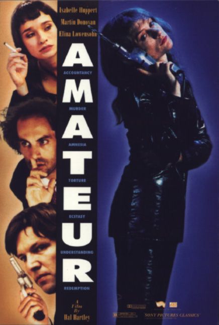 the movie poster: Amateur (1995) ver1