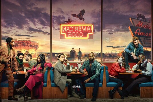 1000 piece jigsaw puzzle for tv poster: American Gods, ver21