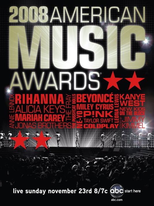 1000 piece jigsaw puzzle for tv poster: American Music Awards