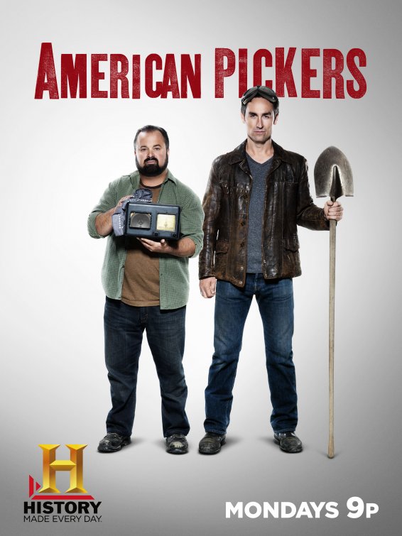 1000 piece jigsaw puzzle for tv poster: American Pickers