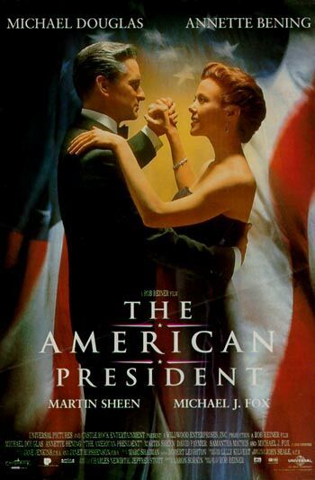 the movie poster: The American President (1995) ver2