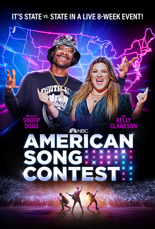 1000 piece jigsaw puzzle for tv poster: American Song Contest