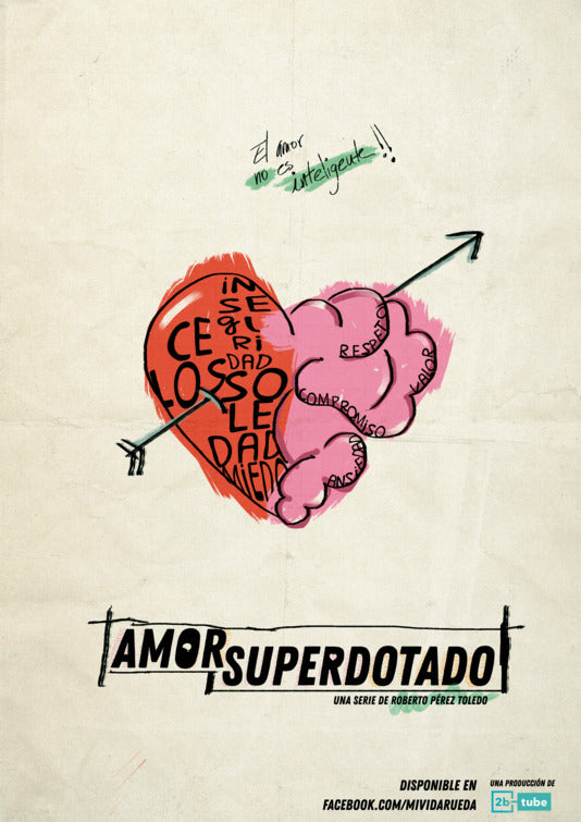 1000 piece jigsaw puzzle for tv poster: Amor superdotado, ver2