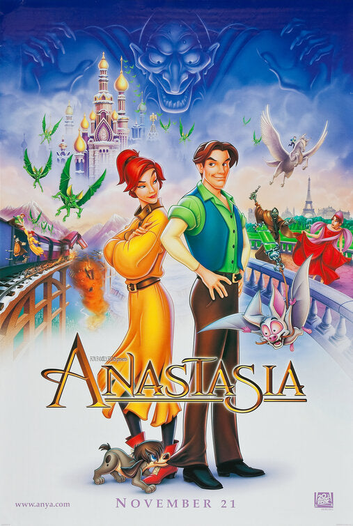 the movie poster: Anastasia (1997) ver1