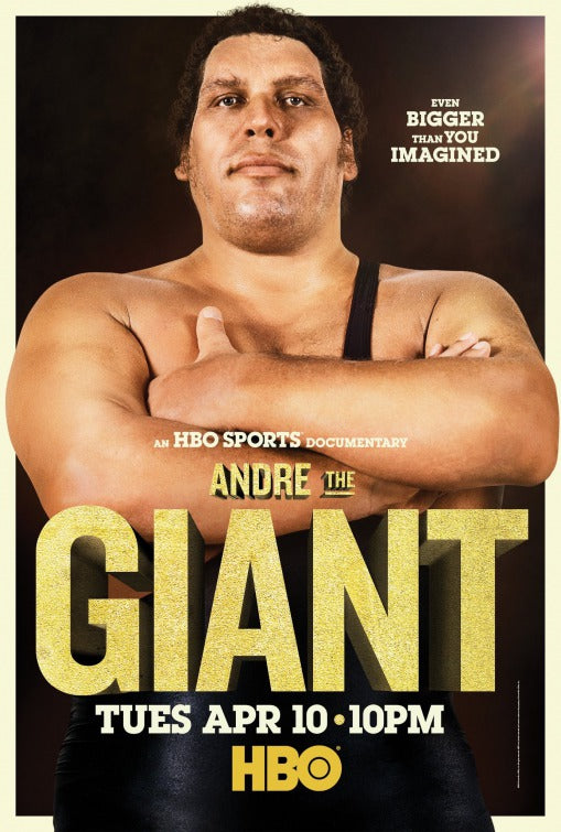 1000 piece jigsaw puzzle for tv poster: Andre the Giant