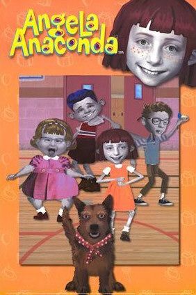 1000 piece jigsaw puzzle for tv poster: Angela Anaconda