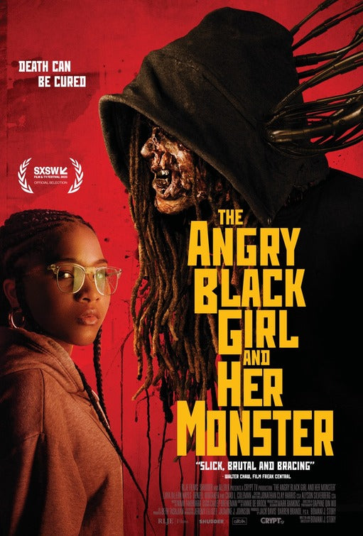 1000 piece jigsaw puzzle for the movie poster: The Angry Black Girl and Her Monster (2023) ver2