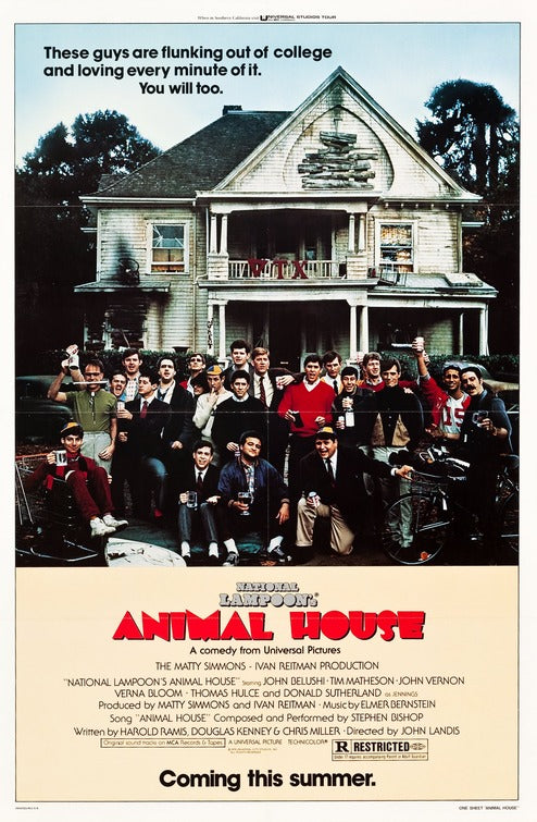 the movie poster: Animal House (1978) ver1