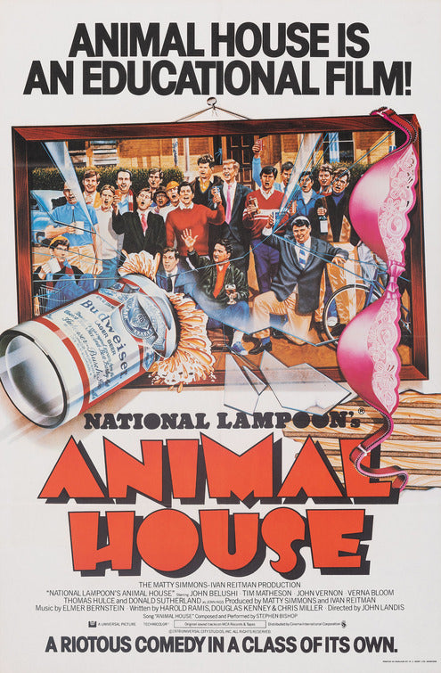 the movie poster: Animal House (1978) ver3