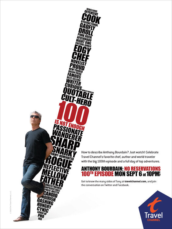 1000 piece jigsaw puzzle for tv poster: Anthony Bourdain: No Reservations, ver3