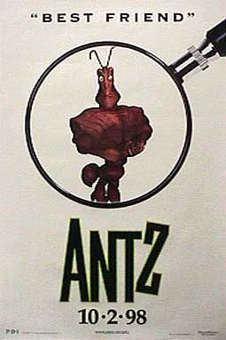 the movie poster: Antz (1998) ver6